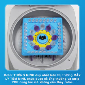 Máy ly tâm kỹ thuật số myfuge 12 plus với rotor thông minh