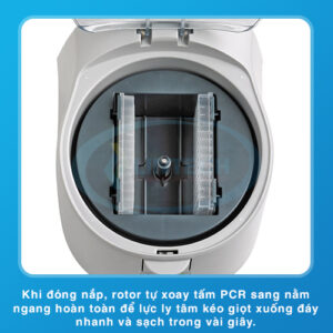 Máy vi ly tâm cho microplate PlateFuge™ kèm rotor và bộ giá đỡ plate