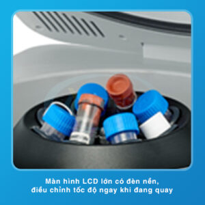 Máy Ly Tâm Mini LC-8 8x15ml Kèm Rotor 8 ống 15ml C3100 tốc độ cao