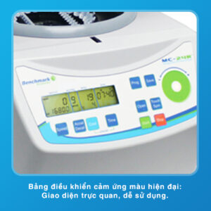 Máy ly tâm mini MC-24R™ với màn hình led hiển thị