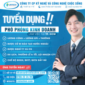 Tuyển dụng phó phòng kinh doanh Lintech JSC 2026