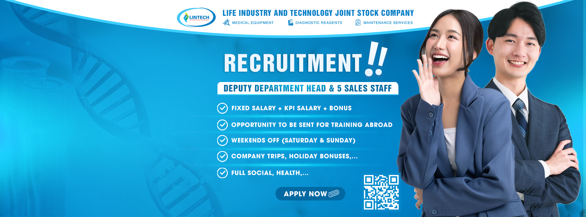 Recruitment Lintech JSC