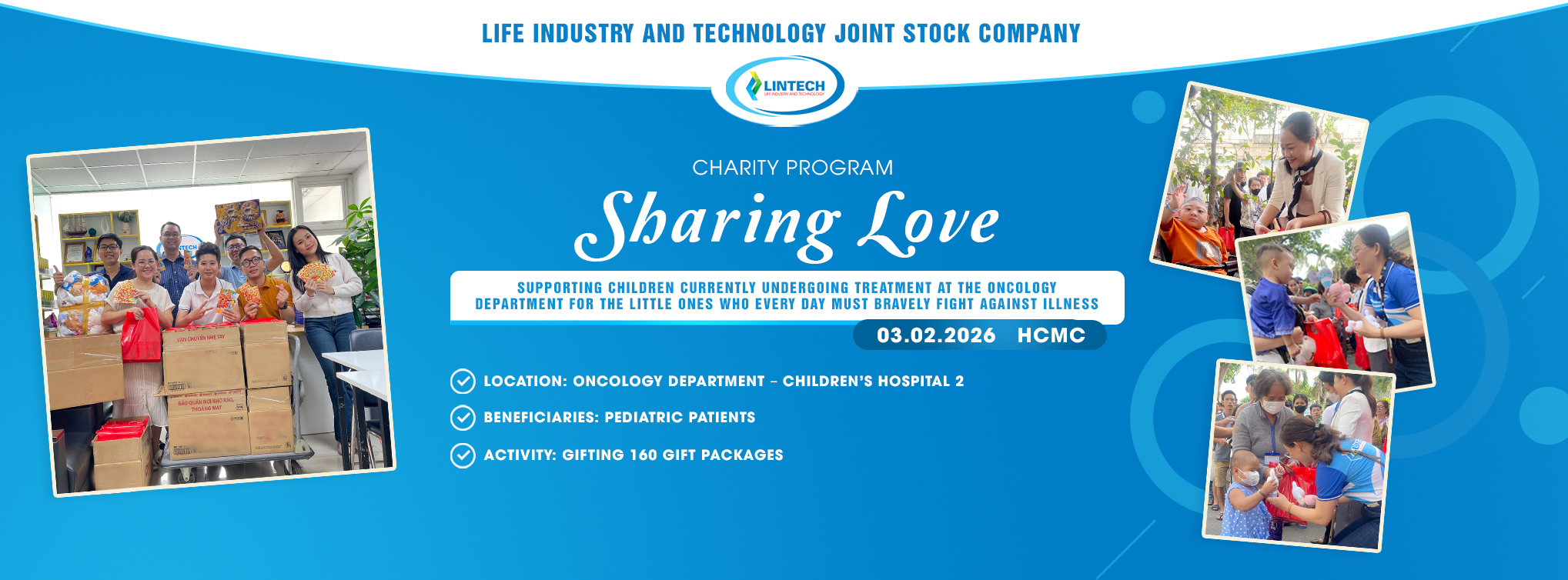 Sharing love Lintech JSC