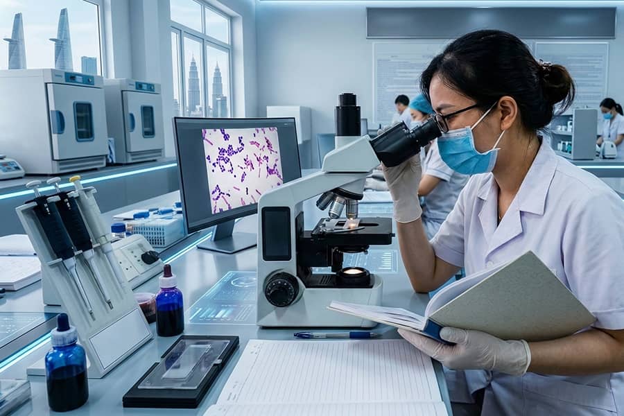 Hướng dẫn đọc kết quả nhuộm soi