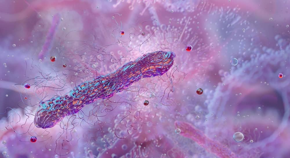 xét nghiệm vi khuẩn thông qua nhuộm soi