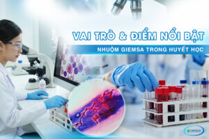 nhuộm giemsa huyết học