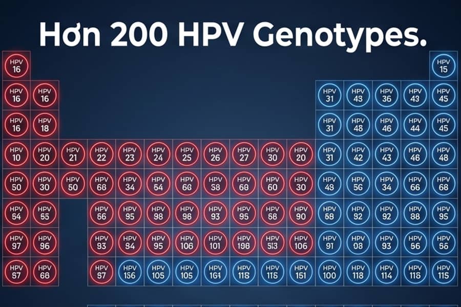 Hơn 200 Genotype