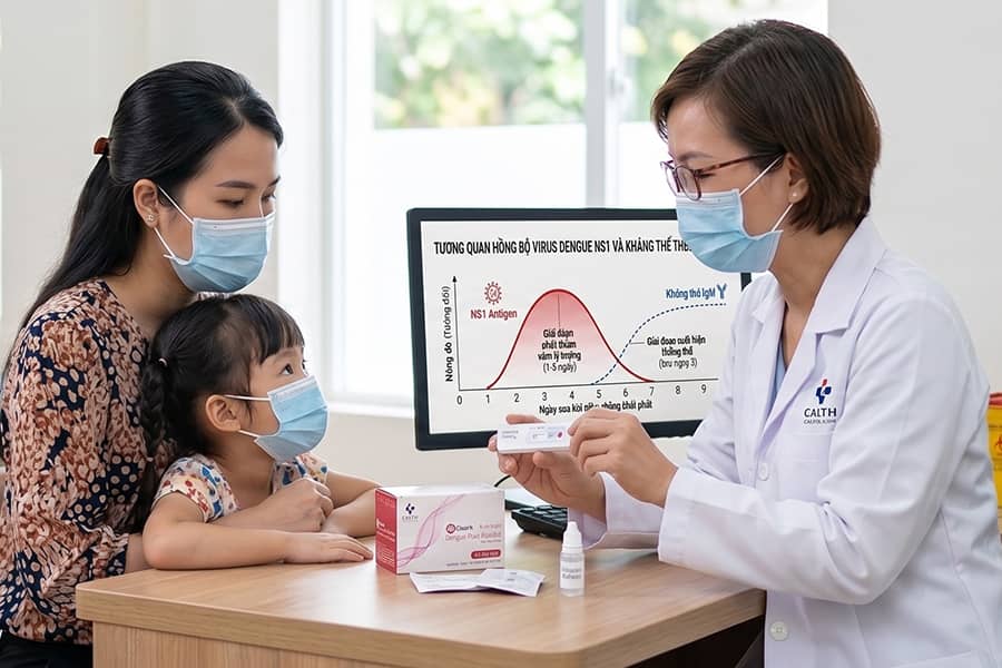 Lợi ích của việc sử dụng Test Dengue NS1 trong thực hành lâm sàng