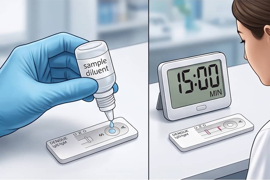 Thời điểm lấy mẫu tốt nhất của sốt xuất huyết