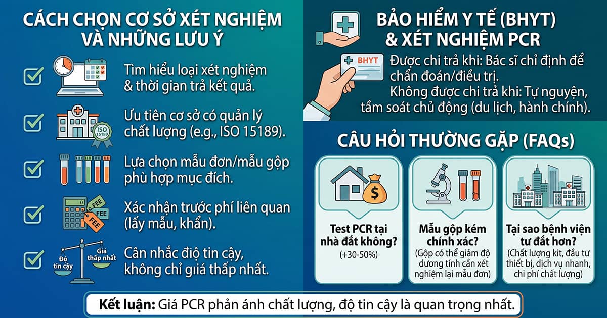 Cách chọn cơ sở xét nghiệm uy tín