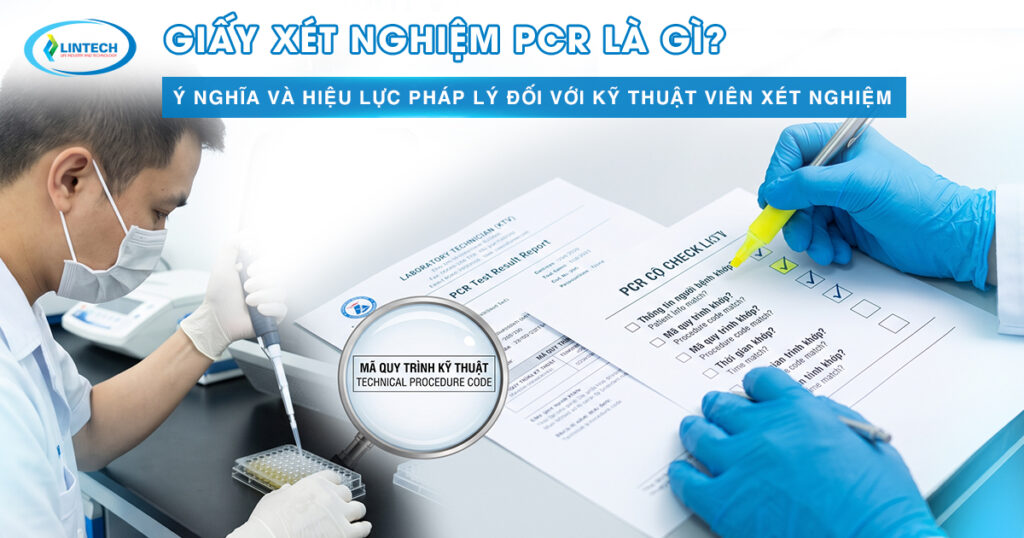 Giấy xét nghiệm PCR