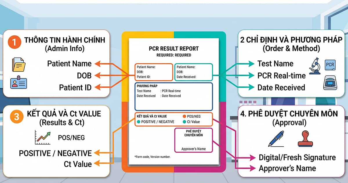 Qui trình giấy xét nghiệm PCR