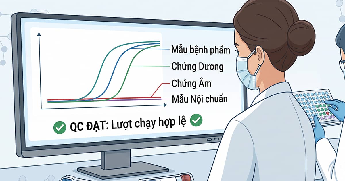 Vai trò quan trọng kiểm soát mẫu chất lượng xét nghiệm PCR