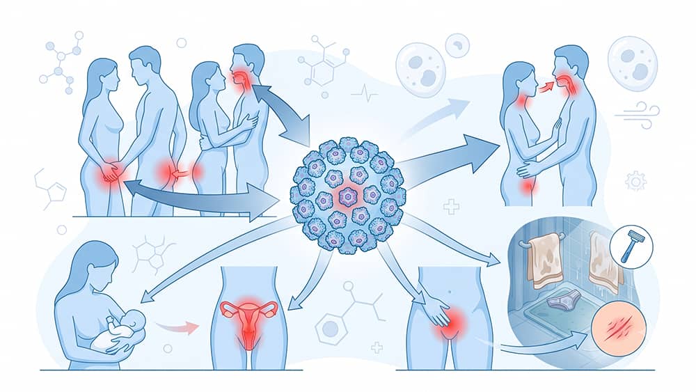 Virus HPV lây truyền qua những con đường nào?