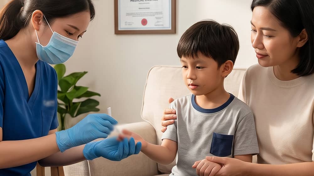 Xét nghiệm sốt xuất huyết tại nhà