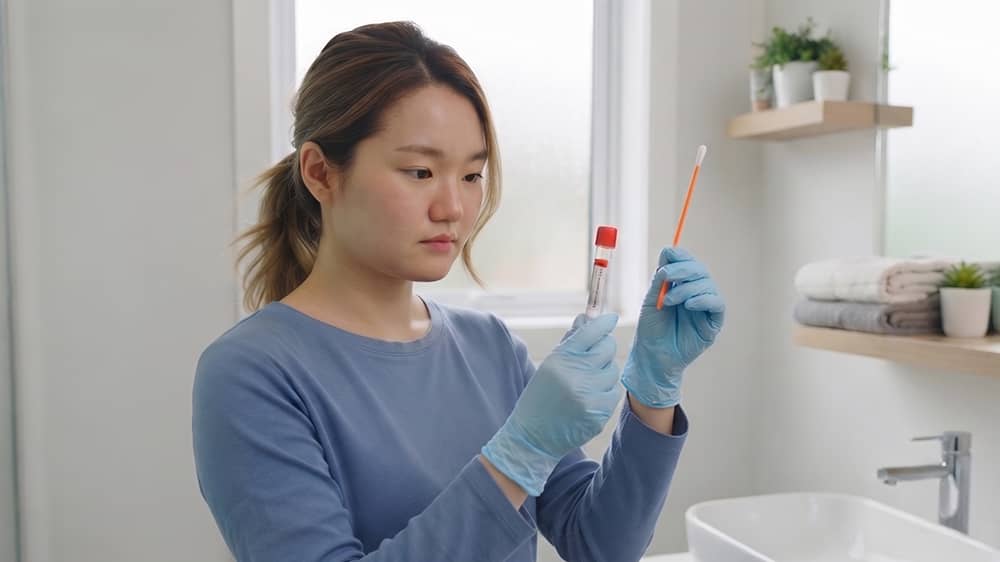 Tự lấy mẫu xét nghiệm đơn giản nhưng tương đương với bác sĩ lấy