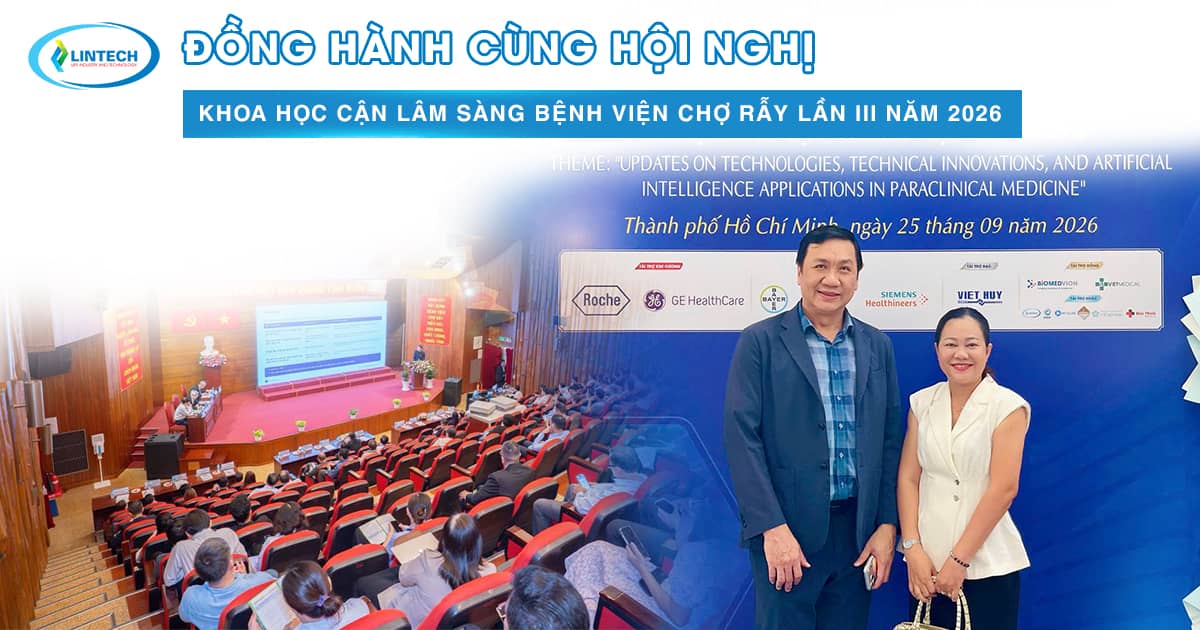 Lintech tài trợ hội nghị khoa học cận lâm sàng