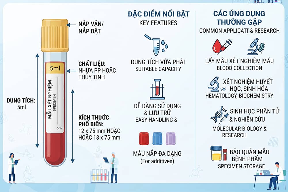 ống nghiệm 5ml là gì